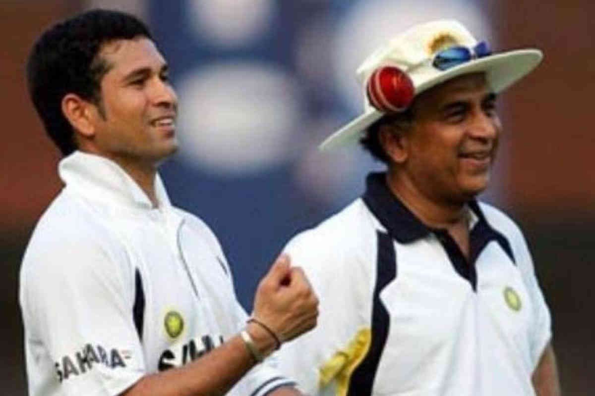 Sachin and Gavaskar